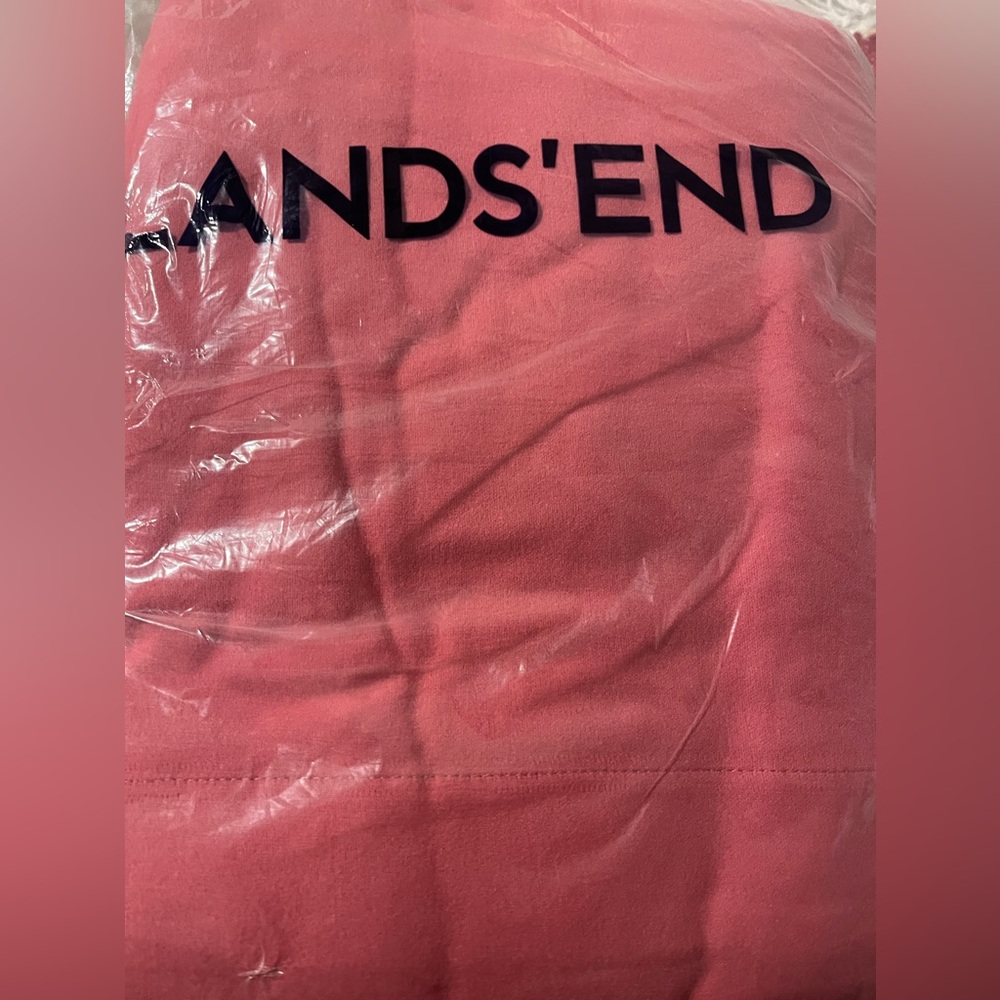 NEW Land’s End Cozy/Soft Cotton Flannel Sheet Set- Queen- Baroque Rose